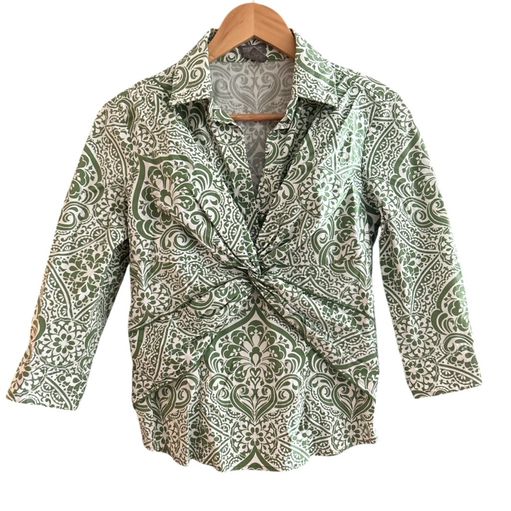 Ann Taylor Patterned Blouse